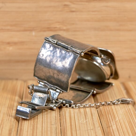 SILPADA DESIGNS Sterling Silver Women's Square Watch, Made in Israel - Picture 4 of 10